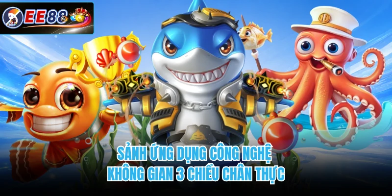 Sảnh ứng dụng công nghệ không gian 3 chiều chân thực