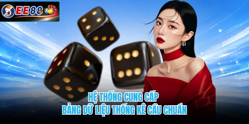 Hệ thống cung cấp bảng dữ liệu thống kê cầu chuẩn